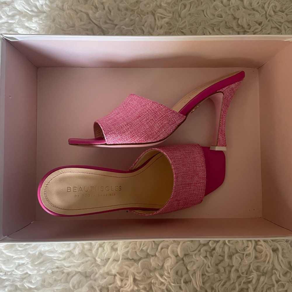 Italian Pink Women’s Mules